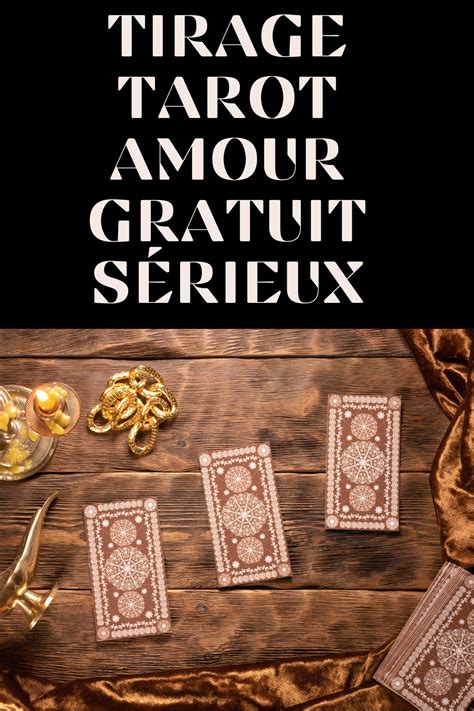 cartomancie amour gratuit|Tirage du tarot de lamour